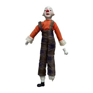 Vintage Dynasty 22” Porcelain Clown Doll